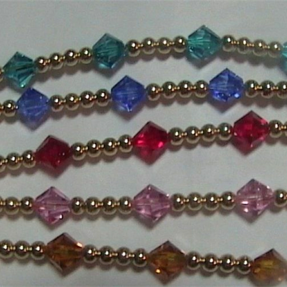 1/$20or2/$30 Handmade,Gold Filled Beaded Bracelets